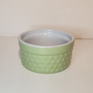 Green Pier 1 Imports Ramekin Dish Baking Soufflé Bowl
